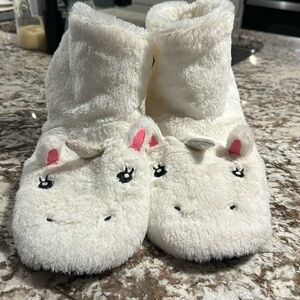 Unicorn slippers